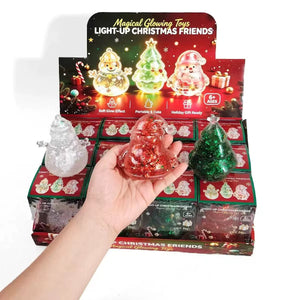 COCONUT OIL CHRISTMAS FIGURINES SQUISHY | 12 Pieces per Box