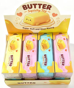 CRUNCHY BUTTER SQUISHY 3COLOR  13CM |12Pieces Per Box