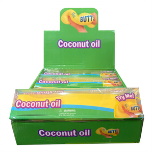 JUMBO COCONUT OIL BUTTER SQUISHY 23cm | 4-Piece Display Box RARE