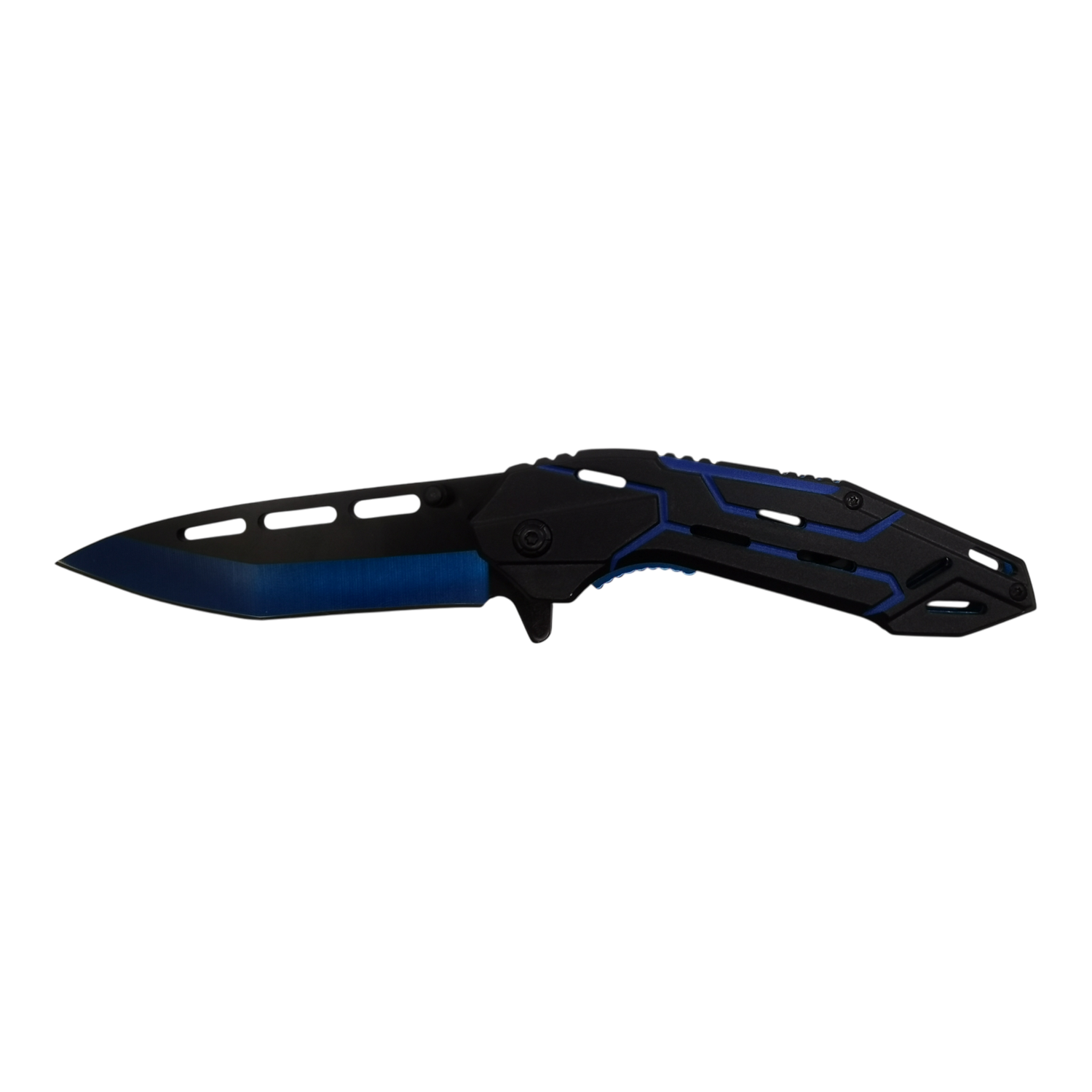 Sleek Blue Eagle Hunting Utility Knife