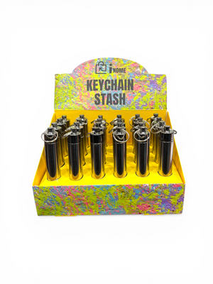 Stainless Steel Keychain Stash - Box of 24