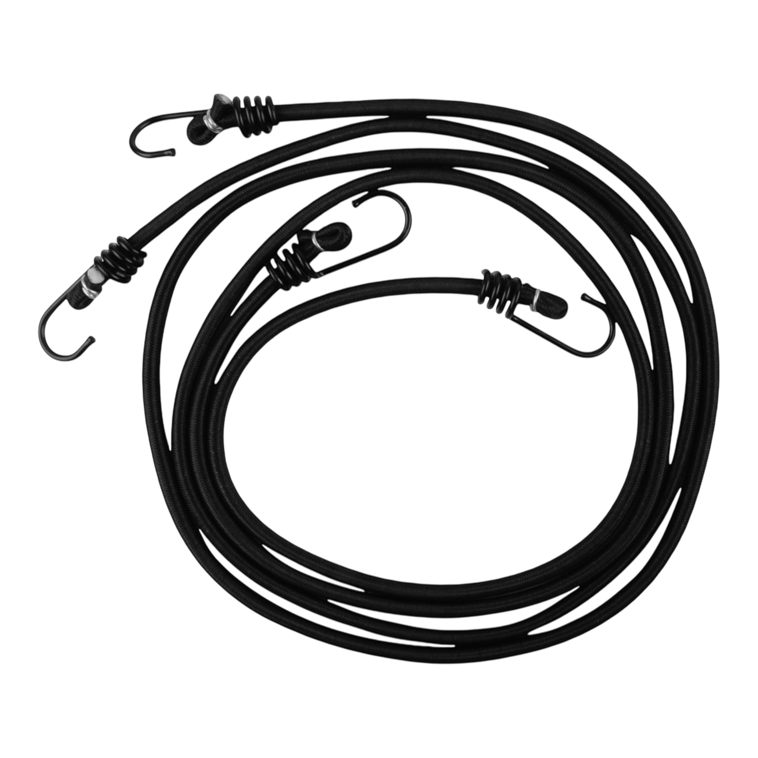 Heavy-Duty 5ft Bungee Cords (2 Cords Per Bag) - Pack of 3