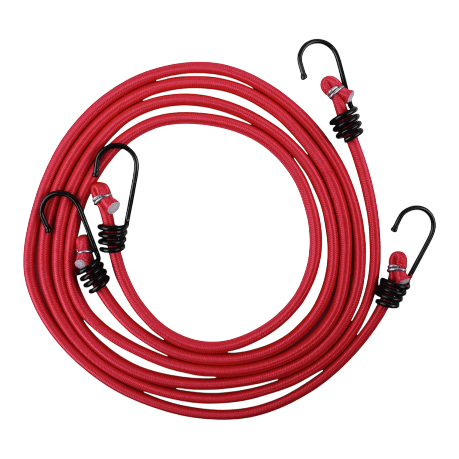 Heavy-Duty 5ft Bungee Cords (2 Cords Per Bag) - Pack of 3