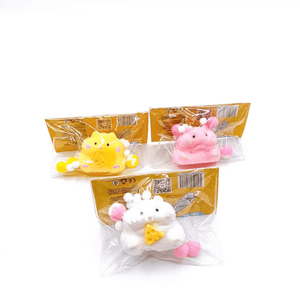 Medium Squishy Hamster - Box of 16 Pieces
