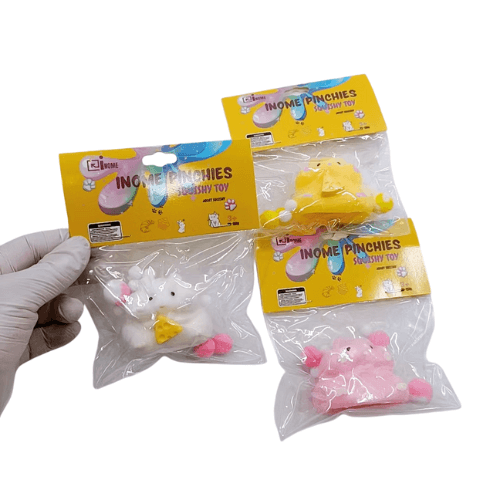 Medium Squishy Hamster - Box of 16 Pieces