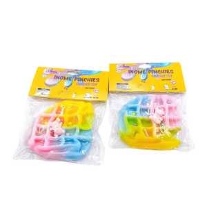 Medium Squishy Pastel Round Waffle - Box of 16 Pieces