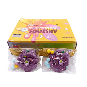 Medium Squishy Bunch of Grapes - Box of 16 Pieces