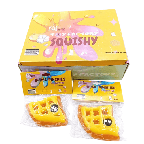 Medium Squishy Triangle Waffle - Box of 16 Pieces