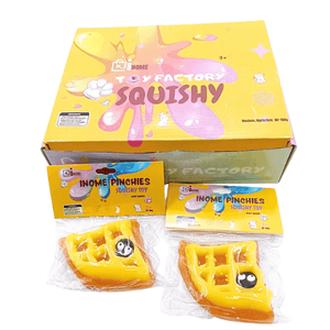 Medium Squishy Triangle Waffle - Box of 16 Pieces