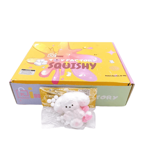 Medium Squishy Long Ear Dog - Box of 16 Pieces