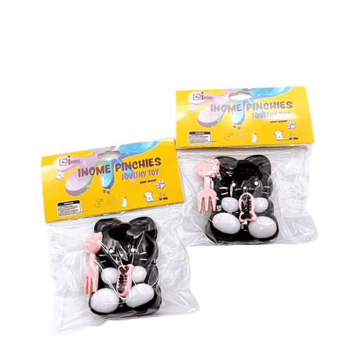 Medium Squishy Bear Fish Bone Accessories  - Box of 16 Pieces