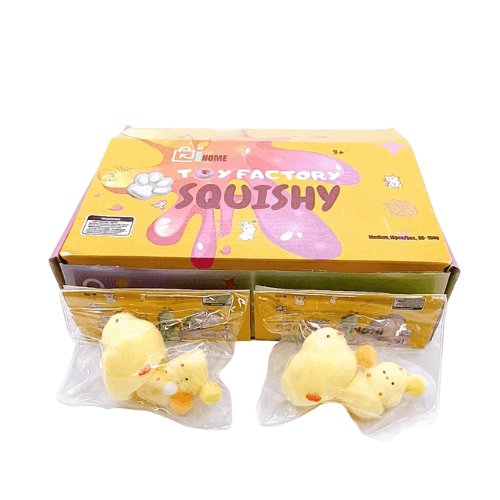 Medium Squishy Chicken and Chicks - Box of 16 Pieces