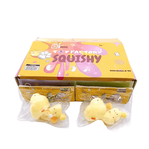 Medium Squishy Chicken and Chicks - Box of 16 Pieces