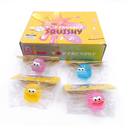Medium Squishy Maltose Emoji Balls - Box of 16 Pieces