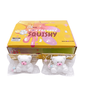 Medium Squishy Sequin Bear - Box of 16 Pieces