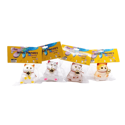 Large Squishy Small Dun Dun Cat - Box of 12 Pieces