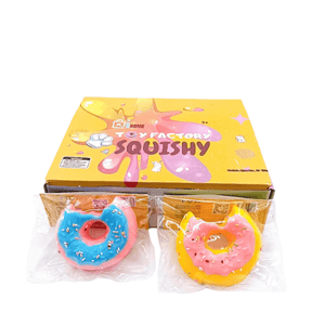Large Squishy Take a Bite of Doughnut - Box of 12 Pieces
