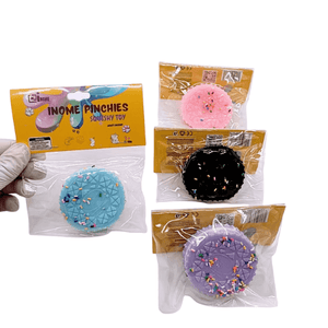Medium Squishy Cookie with Sprinkles - Box of 16 Pieces