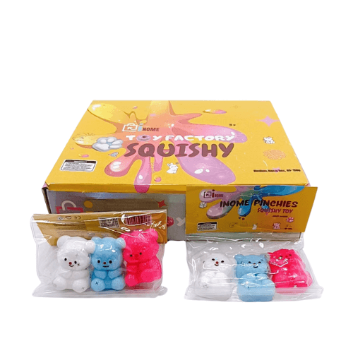 Medium Squishy Small Bear Set - Box of 16 Pieces