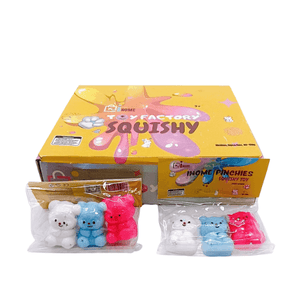 Medium Squishy Small Bear Set - Box of 16 Pieces