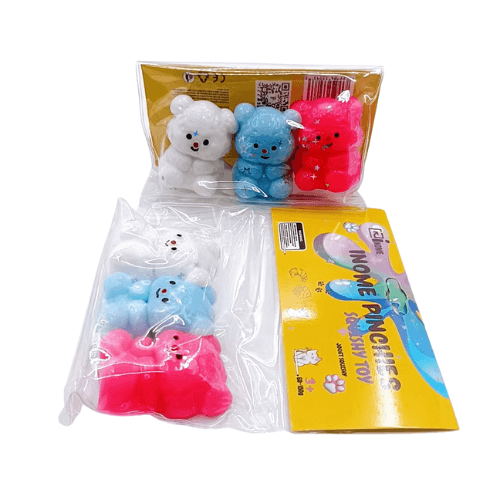 Medium Squishy Small Bear Set - Box of 16 Pieces