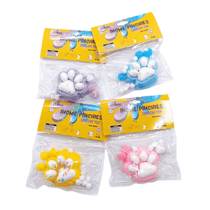 Medium Squishy Sequin Cat Paw - Box of 16 Pieces