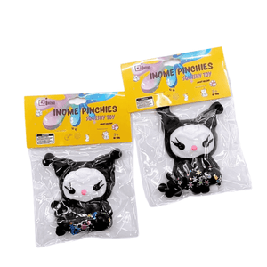 Medium Squishy Black Kitty Cat - Box of 16 Pieces