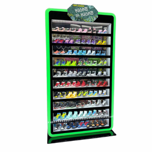 100 Piece Kicks on Kicks Large Acrylic LED Sneaker Keychain Display