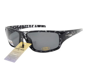 Black and White Polarized Sunglasses