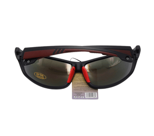 Black and Red Polarized Sunglasses