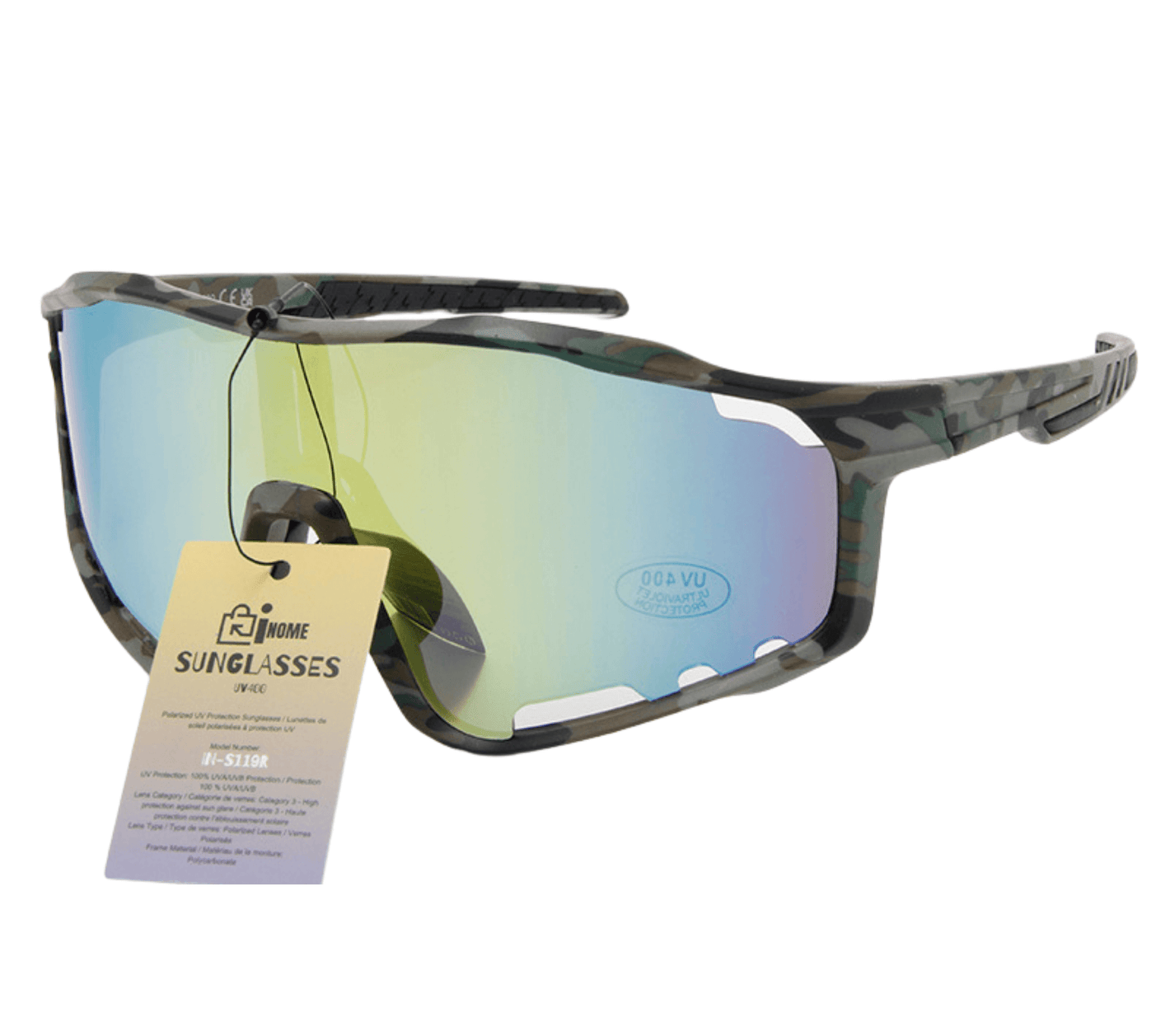 Camo Sporting Sunglasses