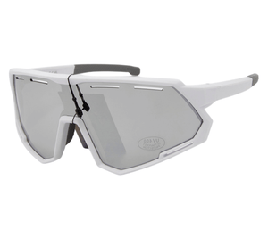 White Sunglasses Snow Rider