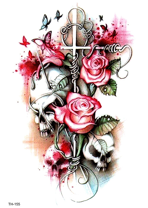15 Piece Temporary Tattoo Refill package – Half Arm Designs