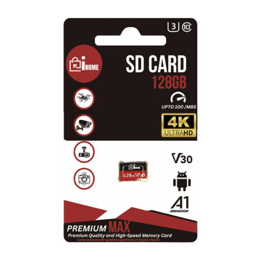 Premium MAX SD Card 64GB or 128GB - Pack of 3